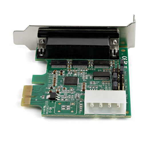 RS232 Serial Adapter StarTech PEX4S953LP 4-Port PCIe Low Profile DB9 - PEX4S953LP