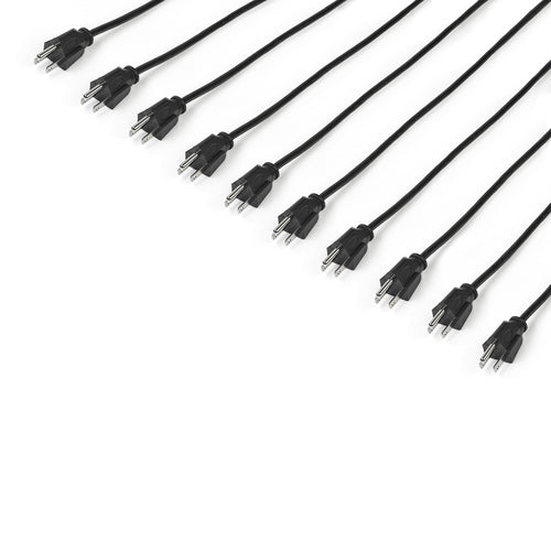 Power Cable StarTech.com PXT1011010PK 10ft NEMA 5-15P C13 10-Pack
