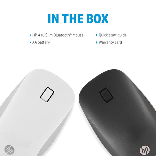 HP 410 Slim White Bluetooth mouse