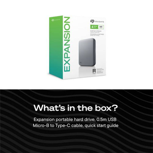 Seagate Expansion external hard drive