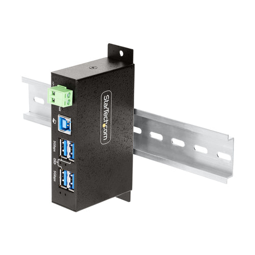 USB Hub 3.2 Gen 1 Type-A & Type-B StarTech 5000 Mbit/s Black Metal