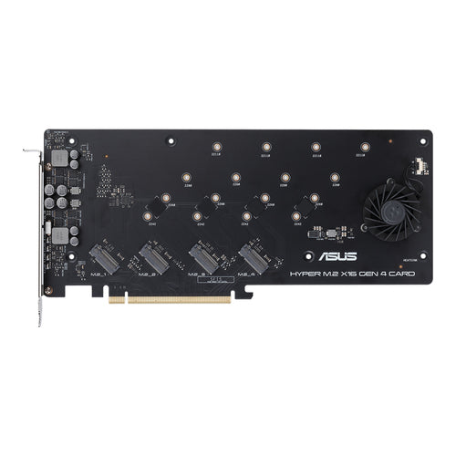 ASUS Hyper M.2 x16 Gen 4 interface cards/adapter