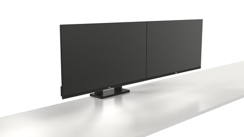 DELL Dual Monitor Arm MDA20 - Adjustable Height for 19" to 27" Monitors - Black