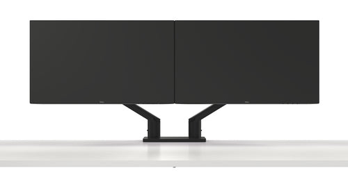 DELL Dual Monitor Arm MDA20 - Adjustable Height for 19" to 27" Monitors - Black