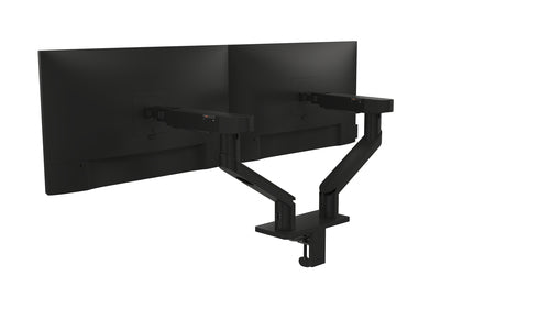 DELL Dual Monitor Arm MDA20 - Adjustable Height for 19" to 27" Monitors - Black