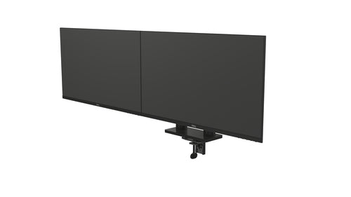 DELL Dual Monitor Arm MDA20 - Adjustable Height for 19" to 27" Monitors - Black