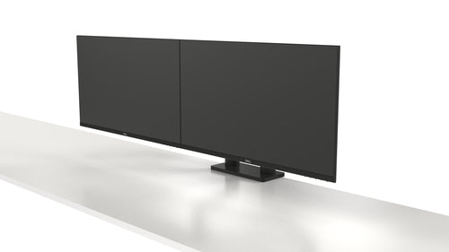 DELL Dual Monitor Arm MDA20 - Adjustable Height for 19" to 27" Monitors - Black