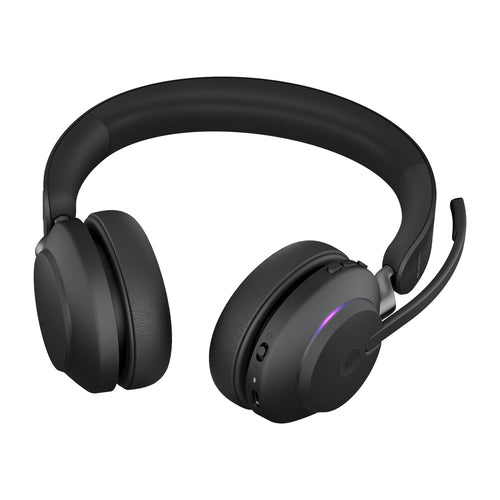 Wireless Stereo Office Headset Jabra Evolve2 65 USB-A Black 20-20000Hz