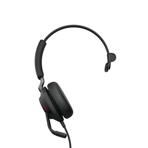 Jabra Evolve2 40 SE UC Mono Wired Headset - Black, USB-C, 20-20000 Hz, Lightweight
