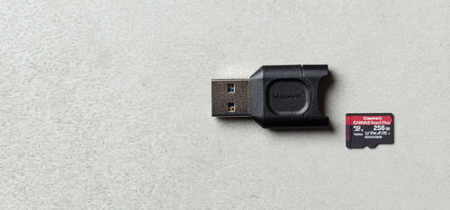 Card Reader Kingston Technology MobileLite Plus USB 3.2 Gen 1 MicroSD Black - MLPM