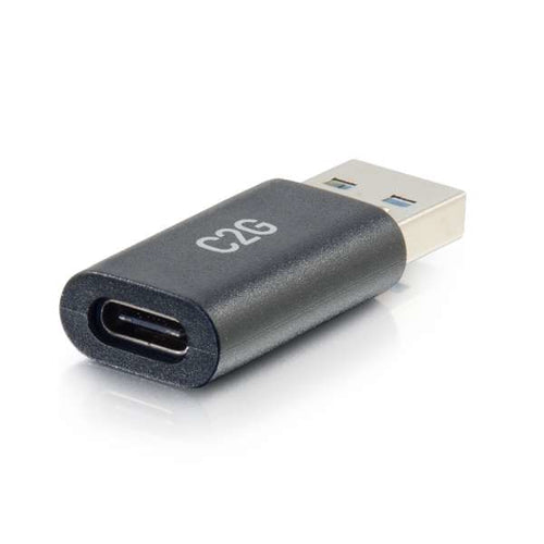 USB Adapter C2G 54427 USB-C Female to USB-A Male SuperSpeed 5Gbps - 54427