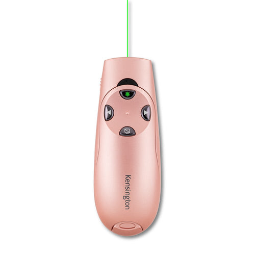 Kensington Presenter Expert Wireless Presenter - Rose Gold, 45m Range, RF USB Connection