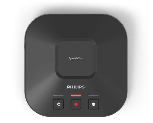 Philips SpeechOne Wireless Dictation Headset 12h Battery 70 dB Clear Sound