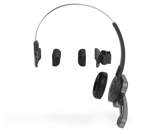Philips SpeechOne Wireless Dictation Headset 12h Battery 70 dB Clear Sound