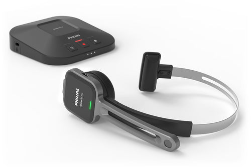 Philips SpeechOne Wireless Dictation Headset 12h Battery 70 dB Clear Sound