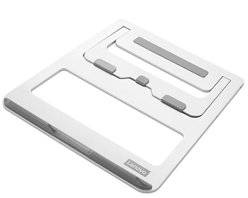Laptop Stand Aluminium Adjustable 15 Inch Grey/White