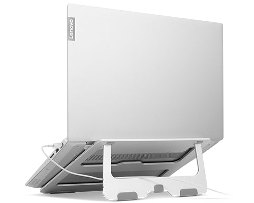 Laptop Stand Aluminium Adjustable 15 Inch Grey/White
