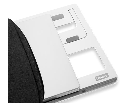 Laptop Stand Aluminium Adjustable 15 Inch Grey/White