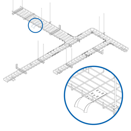 Tripp Lite SRWBWTRFL cable tray accessory