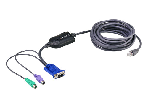KVM Cable 4.5m ATEN KA7920 VGA + 2x PS/2 Male/Male Black