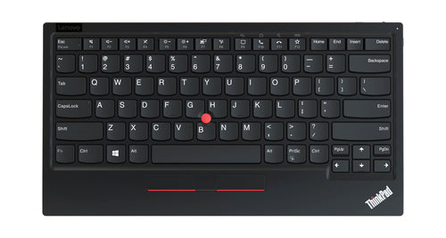 Lenovo Mini Wireless Keyboard 4Y40X49493 - RF & Bluetooth, QWERTY, Black