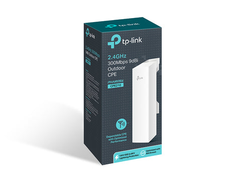 CPE TP-Link 2.4GHz 300Mbps 9dBi Outdoor Wireless - CPE210