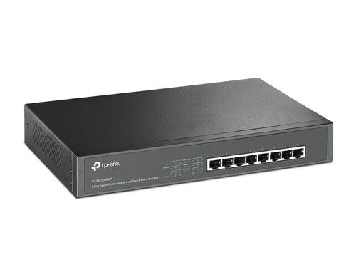 Network Switch TP-Link TL-SG1008MP 8-Port Gigabit PoE Unmanaged Rack Mount - TL-SG1008MP
