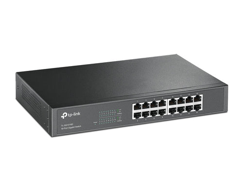 Network Switch TP-Link TL-SG1016D Gigabit Ethernet Unmanaged Rack Mounting - TL-SG1016D