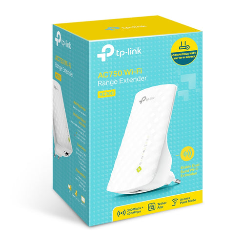 TP-Link RE200 WiFi Range Extender 433Mbps Dual Band 10/100Mbps Ethernet