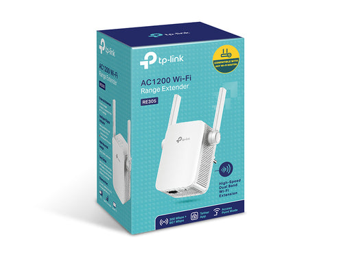 TP-Link AC1200 Mesh Wi-Fi Range Extender 867 Mbit/s White