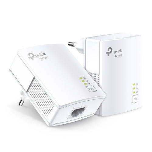 PowerLine Network Adapter TP-Link TL-PA7017 1000 Mbps Gigabit Ethernet HomePlug AV2
