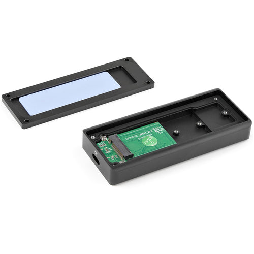 M.2 NVMe SSD Enclosure StarTech USB-C 10Gbps Rugged Aluminum TB3 Compatible