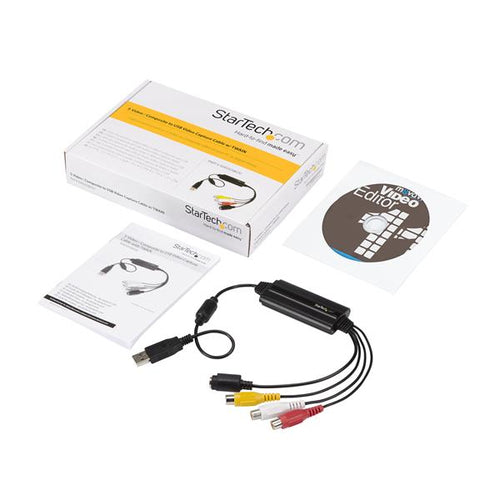 Video Capture Device StarTech SVID2USB232 S-Video/Composite to USB 2.0 TWAIN Support - SVID2USB232