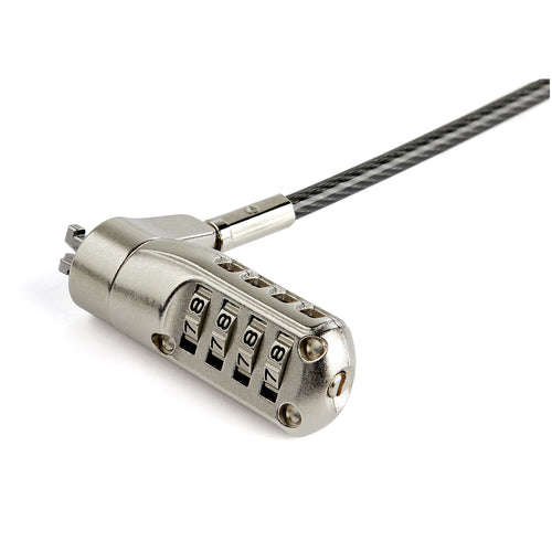 Laptop Cable Lock StarTech LTLOCKNANO 2m Nano Slot 4-Digit Combination Security - LTLOCKNANO