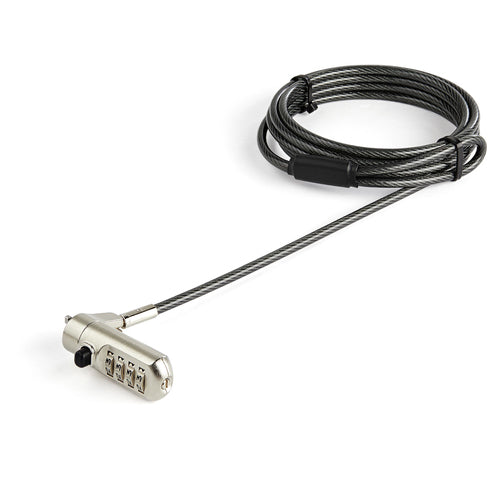 Laptop Cable Lock StarTech LTLOCKNANO 2m Nano Slot 4-Digit Combination Security - LTLOCKNANO