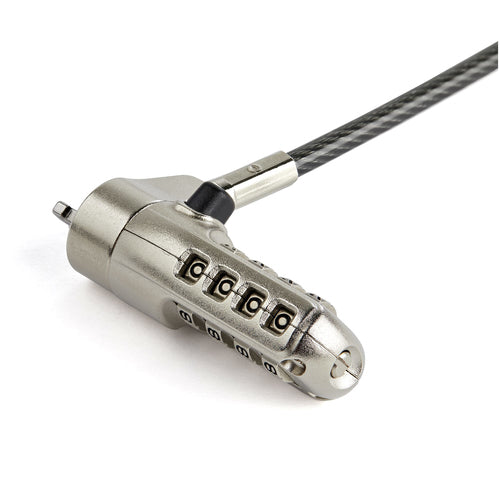 Laptop Cable Lock StarTech LTLOCKNANO 2m Nano Slot 4-Digit Combination Security - LTLOCKNANO