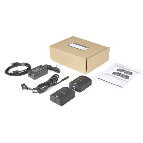 USB 2.0 Extender over Cat5e/Cat6 330ft StarTech.com ESD Protection