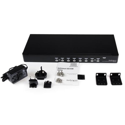 KVM Switch StarTech.com SV831DUSBU 8-Port USB 1920x1440 Rackmount