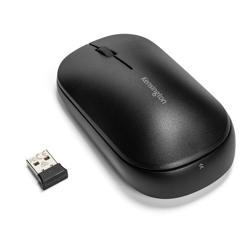 Wireless Dual Mode 2400 DPI Ambidextrous Mouse RF Bluetooth Kensington SureTrack