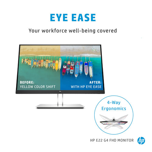 HP E-Series E22 G4 21.5" Full HD LCD Monitor - 1920 x 1080