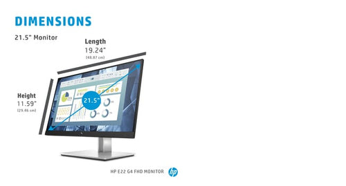 HP E-Series E22 G4 21.5" Full HD LCD Monitor - 1920 x 1080