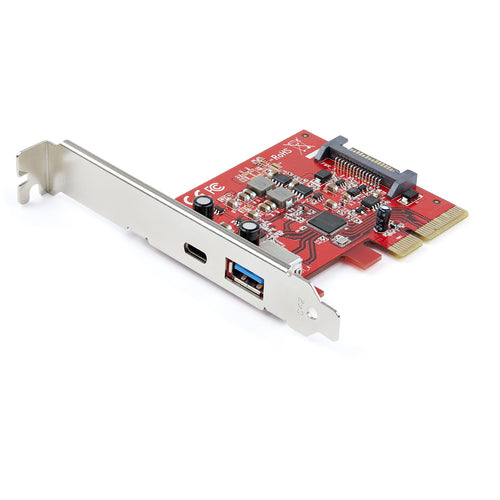 PCIe Card StarTech 2-Port USB-A USB-C 10Gbps USB 3.1 Gen 2 - PEXUSB311AC3