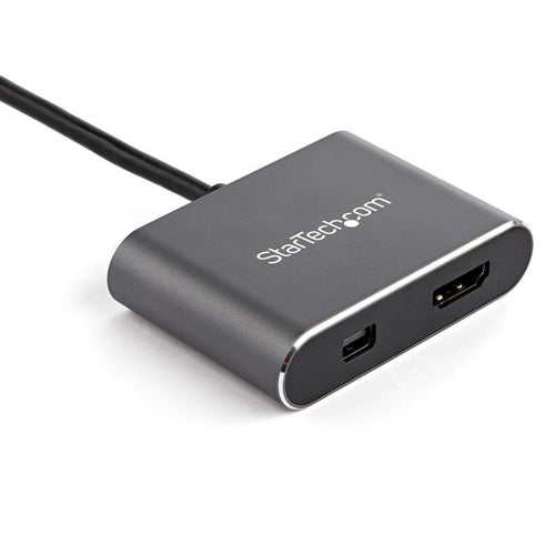 USB-C Multiport Video Adapter 4K 60Hz HDMI Mini DisplayPort Compatible