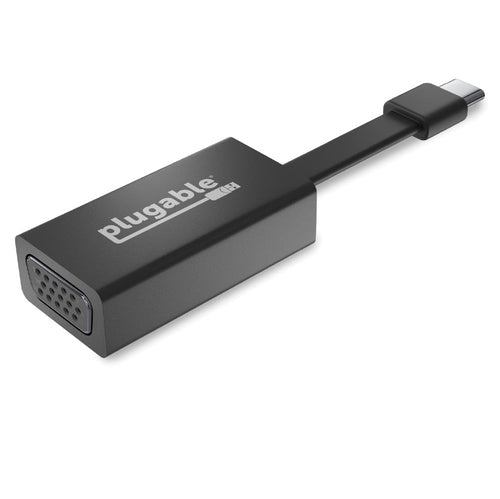 USB-C to VGA Adapter Plugable Technologies 1920x1200 Driverless