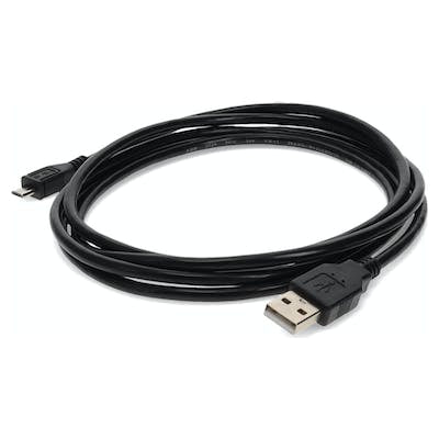 USB 2.0 Cable 0.15m USB A to Micro-USB B Black