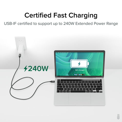 Plugable Technologies USB4-240W-1M USB cable