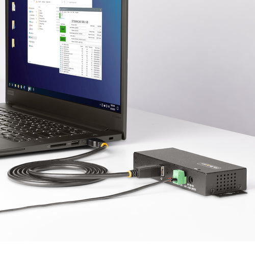 7-Port USB Hub StarTech.com 5G7AINDRM-USB-A Heavy Duty ESD Surge Protection - 5G7AINDRM-USB-A-HUB