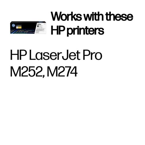 HP 201X High Yield Black LaserJet Toner Cartridge 2800 Pages