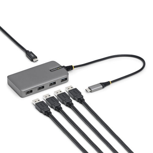 4-Port USB-C Hub 5Gbps StarTech.com Portable Desktop/Laptop