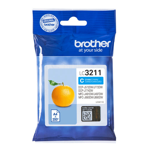 Brother LC3211C ink cartridge